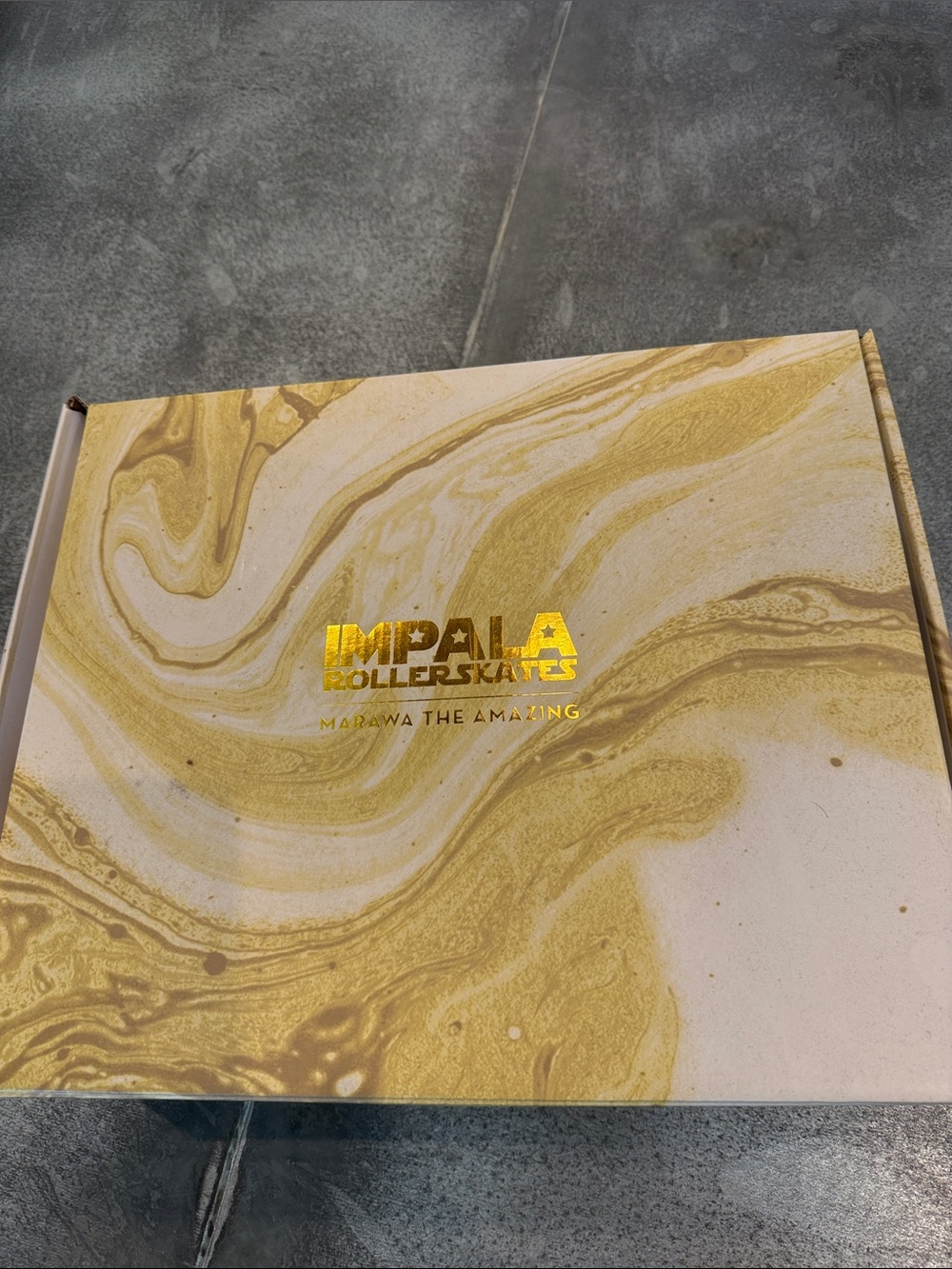 Gold Marble Gift Box